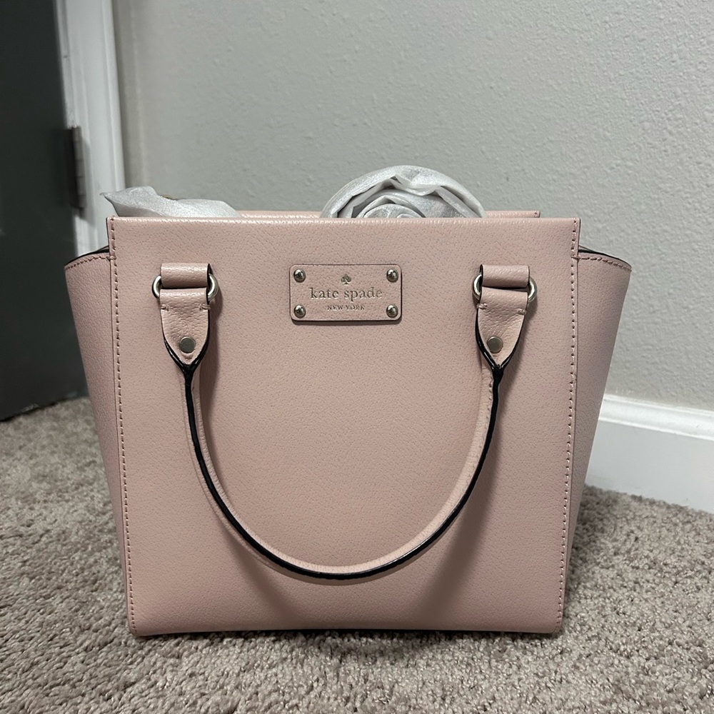 Kate Spade Blush Satchel NWOT